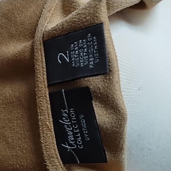 Travelers by Chicos open front jacket size 12/L - Picture 6 of 7